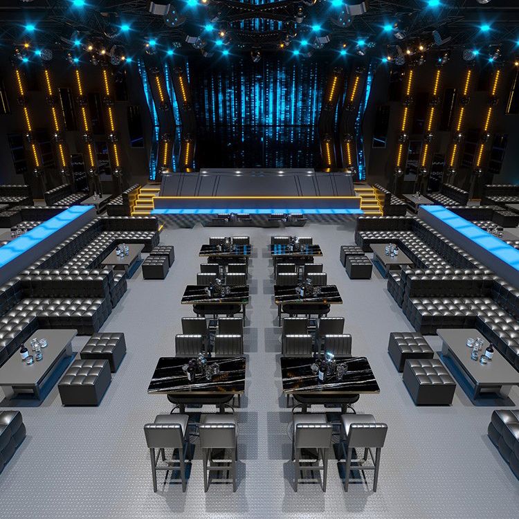 Industrial Style Bar Wine Table Black Color Bar Dining Table with Storage Clearhalo 'Bar Furniture' 'Bar Tables' 'bar_tables' 'furn' 'furn_bar_tables' 'Furniture' 'Kitchen & Dining Furniture' 1200x1200_bee5e83d-5110-4bf8-906a-35fdd5dc24aa