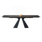 Rectangle Traditional Luxury Dining Table Grey Sintered Stone Table with Double Pedestal Clearhalo ' dining_table' 'Dining Tables & Seating' 'Dining Tables' 'furn' 'furn_dining_table' 'Furniture' 'furniture_dining_table' 'Kitchen & Dining Furniture' 'kitchen&dining_furn' 'kitchen' 'kitchen_dining_table' 1200x1200_bee6566e-fbd1-4098-9cc2-a680bc1b90a1