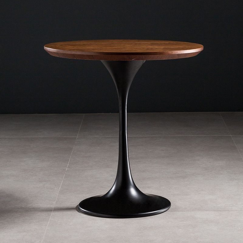 1 Massivholz Couchtisch rund minimalistische Couchtisch für Wohnzimmer