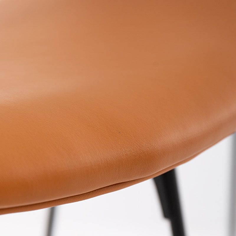 Industrial Matte Finish Leather Barstool Footrest Home Stool Clearhalo 'Bar Furniture' 'Bar Stools' 'bar_stools' 'furn' 'furn_bar_stools' 'Furniture' 'furniture_bar_stools' 'Kitchen & Dining Furniture' 1200x1200_bef25a7f-a84e-4bb6-82ee-8f269b3abf1b