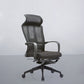 Fauteuil contemporain à bras fixes, repose-pieds, chaise de bureau, oreiller inclus