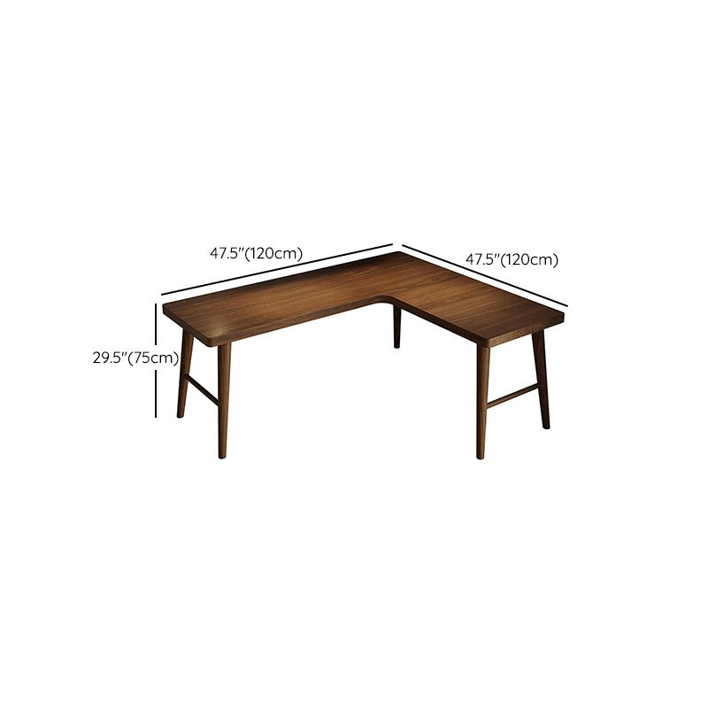 Slaapkamer massief hout schrijftafel eigentijdse stijl werkbureau