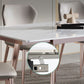 Extendable 1/4/5/7 Pieces Dining Set Sintered Stone Dining Table Set with Chairs Clearhalo 'Dining Room Sets' 'Dining Tables & Seating' 'dining_room_set' 'furn' 'furn_dining_room_set' 'Furniture' 'furniture_dining_room_set' 'Kitchen & Dining Furniture' 'kitchen&dining_furn' 'kitchen' 1200x1200_bef59404-5bb9-47a9-9e8a-0eec4e5f6f1a