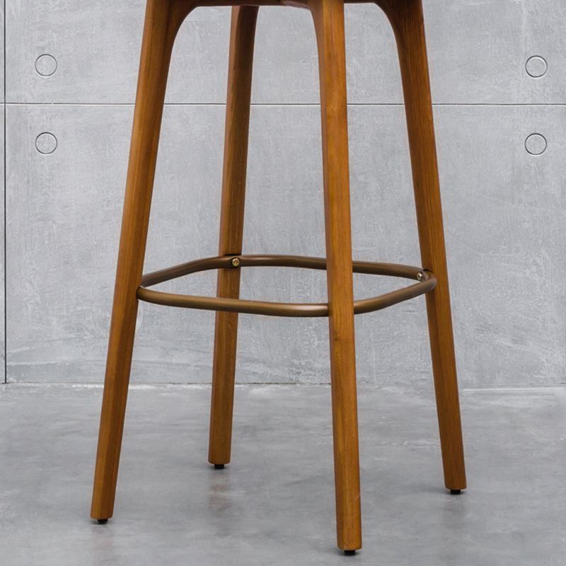 Industrial Style Armless Barstool Leather 30-inch Seat Height Counter Stools Clearhalo 'Bar Furniture' 'Bar Stools' 'bar_stools' 'furn' 'furn_bar_stools' 'furniture_bar_stools' 'Kitchen & Dining Furniture' 'kitchen&dining_furn' 'kitchen' 'kitchen_furn' Furniture' 1200x1200_bef98315-bf4c-45f6-ae45-b1b9e210d51b