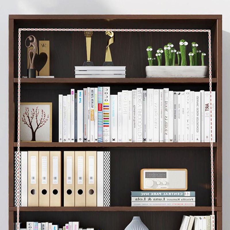 9.45 "W Modern Book Scaffale ingegnerizzato in legno.