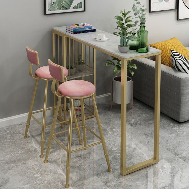 1/3/5 Pieces Bar Table Set Glam Rectangular Table and Stool Set Clearhalo 'Bar Furniture' 'furn' 'furn_home_bar_bar_sets' 'Furniture' 'Home Bars & Bar Sets' 'home_bar_bar_sets' 'Kitchen & Dining Furniture' 1200x1200_befbc2fd-79d2-4ec1-80e5-2de30aceac70