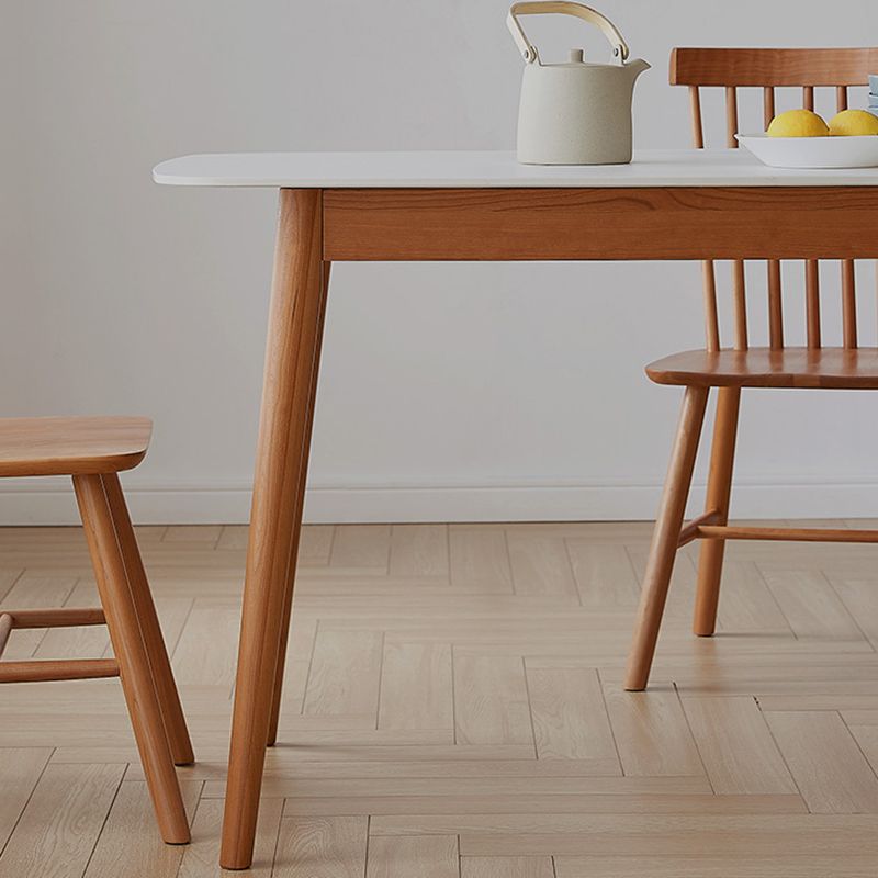 Sintered Stone Top Dining Table Rectangle Table with Wooden Base and 4 Legs Clearhalo ' dining_table' 'Dining Tables & Seating' 'Dining Tables' 'furn' 'furn_dining_table' 'Furniture' 'furniture_dining_table' 'Kitchen & Dining Furniture' 'kitchen&dining_furn' 'kitchen' 'kitchen_dining_table' 1200x1200_befd3468-3c0d-4357-876b-6332deee9484