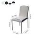 Modern Style Dining Chairs Armless Side Chair with Metal Legs for Kitchen Clearhalo ' kitchen&dining_furn' 'Dining Chairs' 'Dining Tables & Seating' 'dining_chair' 'furn' 'furn_dining_chair' 'Furniture' 'furniture_dining_chair' 'Kitchen & Dining Furniture' 'kitchen' 1200x1200_beff07e6-9dd5-4bd9-837c-bcb27f1857c2