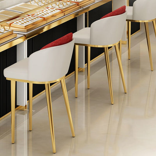 Sedie di controprote con controporte glam con telaio metallico