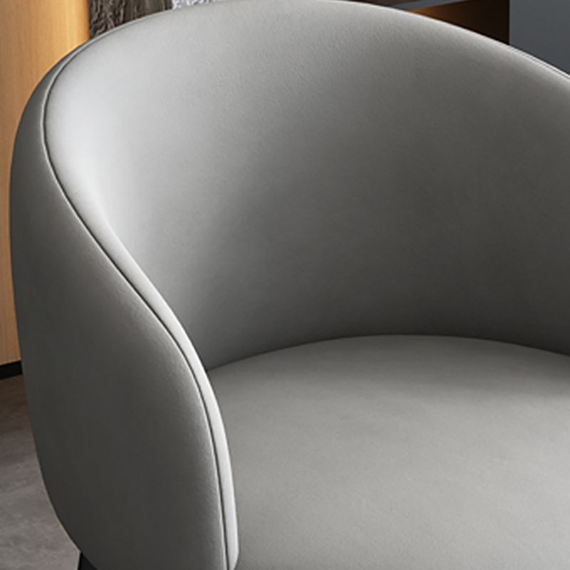 Contemporary Metal Dining Room Chairs Wingback Side Chair in Black Clearhalo 'Dining Chairs' 'Dining Tables & Seating' 'dining_chair' 'furn' 'furn_dining_chair' 'Furniture' 'furniture_dining_chair' 'Kitchen & Dining Furniture' 1200x1200_bf02bf8c-83d7-4755-a441-5091d898e3a5