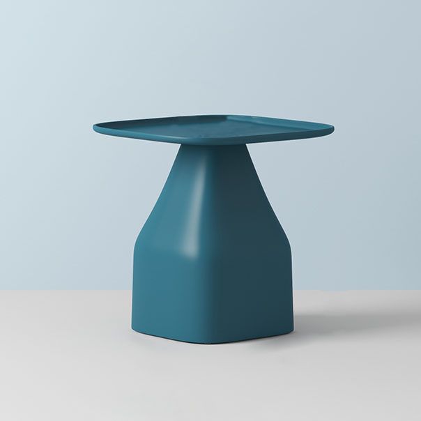 Tavolo laterale dell'accento quadrato piedistallo tavolo da snack laterale superiore