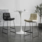 Scandinavian Low Back Home Stool Matte Finish Upholstered Bar Stools Clearhalo 'Bar Furniture' 'Bar Stools' 'bar_stools' 'furn' 'furn_bar_stools' 'Furniture' 'furniture_bar_stools' 'Kitchen & Dining Furniture' 1200x1200_bf06e412-55db-48a5-b91d-e182a0643ec8