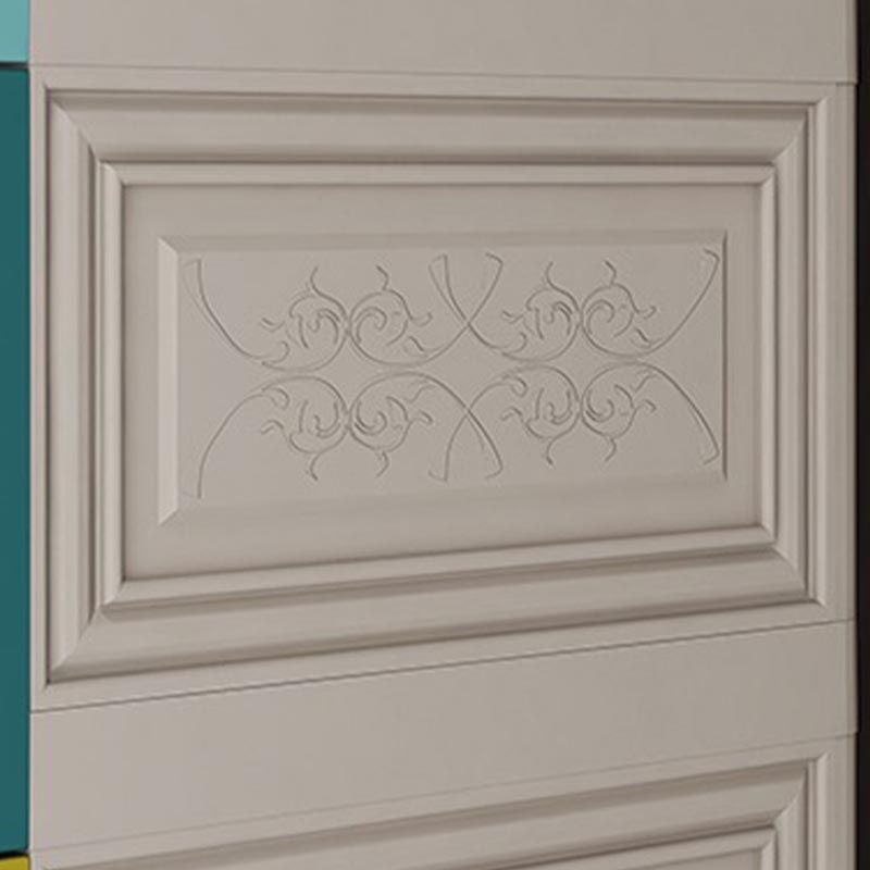 Contemporary Non-Hanging Armoire Plastic Wardrobe Closet,29.13" D x 13.78" W x 39.37" H Clearhalo 'Armoires & Wardrobes' 'armoires_wardrobes' 'Bedroom Furniture' 'furn' 'furn_armoires_wardrobes' 'Furniture' 1200x1200_bf0702c6-98d9-4be0-be49-88175bd5d40d