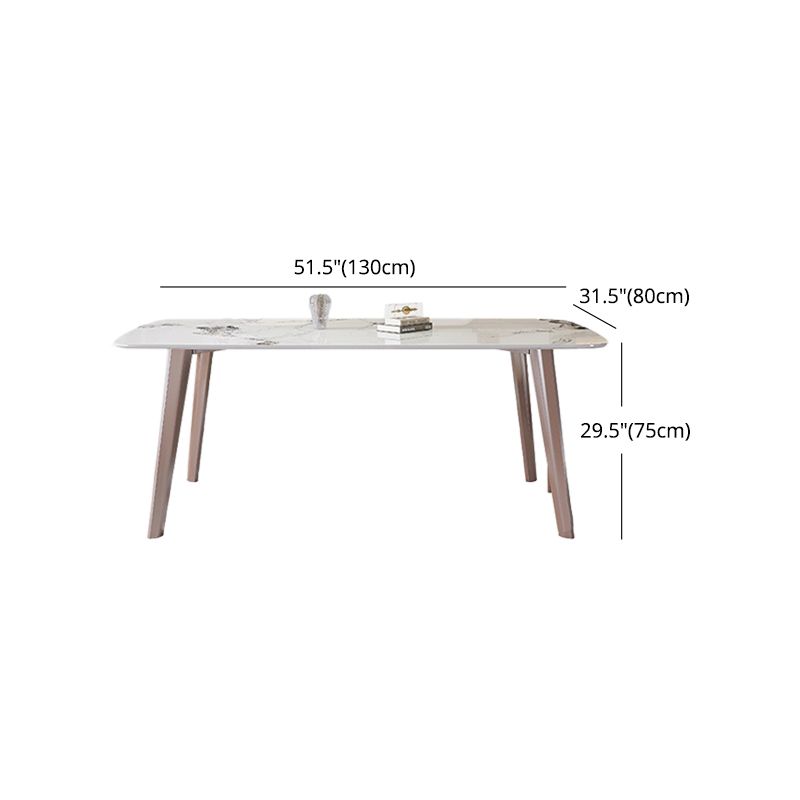 Modern 1/4/5/7 Pieces Dining Set Sintered Stone Dining Table Set for Kitchen Clearhalo 'Dining Room Sets' 'Dining Tables & Seating' 'dining_room_set' 'furn' 'furn_dining_room_set' 'Furniture' 'furniture_dining_room_set' 'Kitchen & Dining Furniture' 1200x1200_bf09c0f8-3411-41e9-a551-ef1efa5a456b