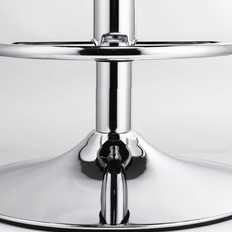 Modern Adjustable Height Swivel Armless Bar Stool with Metal Base Clearhalo 'Bar Furniture' 'Bar Stools' 'bar_stools' 'furn' 'furn_bar_stools' 'Furniture' 'Kitchen & Dining Furniture' 1200x1200_bf0a7a20-373d-4ead-b8fe-8adb66a1080b