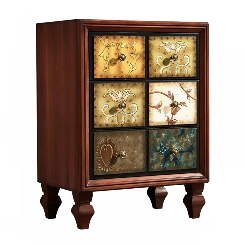 American Traditional Storage Chest Dresser Wooden Storage Chest with Drawers Clearhalo 'Bedroom Furniture' 'Dressers & Chests' 'dressers_chests' 'furn' 'furn_dressers_chests' 'Furniture' 1200x1200_bf0c25bf-8943-46db-9a7e-20e7d08b6349