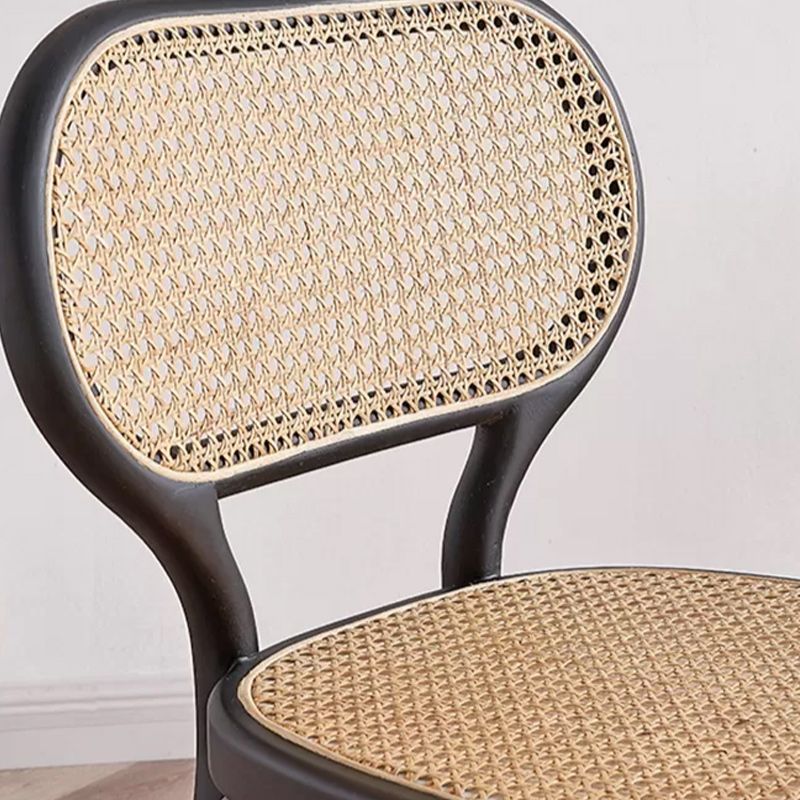 Traditionele stoelen zonder houten dineren Open achterste achterstoel voor restaurantgebruik