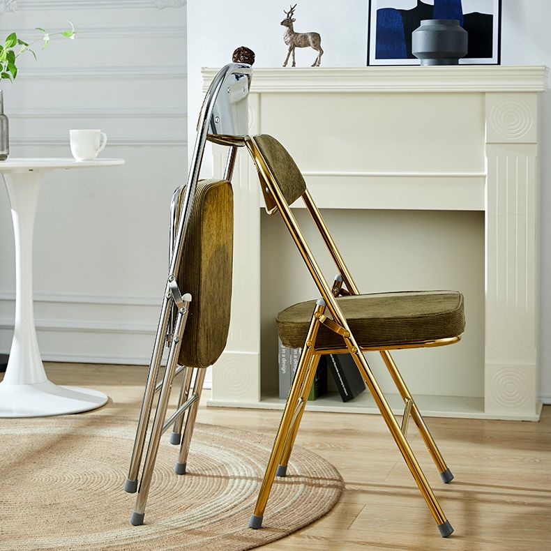 Upholstered Scandinavian Home Side Chair Matte Finish Folding Dining Chair Clearhalo ' kitchen&dining_furn' 'Dining Chairs' 'Dining Tables & Seating' 'dining_chair' 'furn' 'furn_dining_chair' 'Furniture' 'furniture_dining_chair' 'Kitchen & Dining Furniture' 'kitchen' 1200x1200_bf0db565-bf6a-4478-bb43-62e235ebd7ca