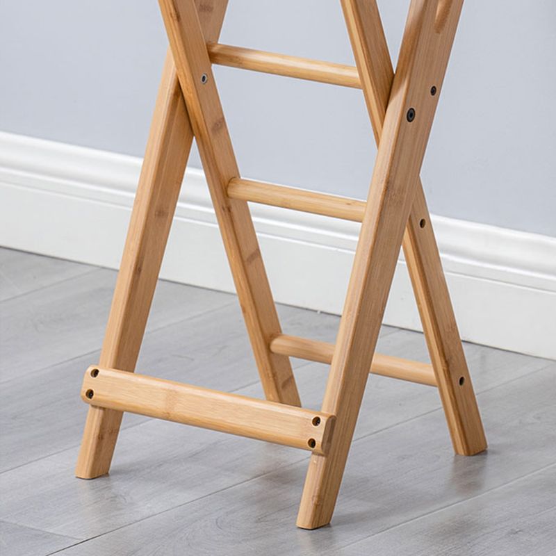 Nordic Style Armless Wood Barstools Folding Counter Stools for Living Room Clearhalo 'Bar Furniture' 'Bar Stools' 'bar_stools' 'furn' 'furn_bar_stools' 'Furniture' 'Kitchen & Dining Furniture' 1200x1200_bf0e34b9-ebc7-4037-b826-e7102165d2f3