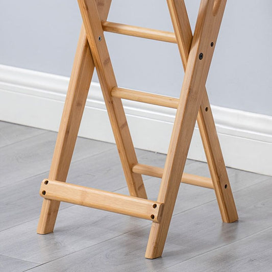 Nordic Style Armless Wood Barstools Folding Counter Stools for Living Room Clearhalo 'Bar Furniture' 'Bar Stools' 'bar_stools' 'furn' 'furn_bar_stools' 'Furniture' 'Kitchen & Dining Furniture' 1200x1200_bf0e34b9-ebc7-4037-b826-e7102165d2f3