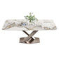Rectangle Traditional Luxury Dining Table Grey Sintered Stone Table with Pedestal Base Clearhalo ' dining_table' 'Dining Tables & Seating' 'Dining Tables' 'furn' 'furn_dining_table' 'Furniture' 'furniture_dining_table' 'Kitchen & Dining Furniture' 'kitchen&dining_furn' 'kitchen' 'kitchen_dining_table' 1200x1200_bf0e977f-61bb-4779-a077-427eb60261c3