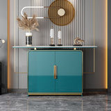 Tavolo console rettangolare glam tavolo da divano console in legno per sala