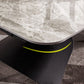 Glam Adjustable Height Coffee Table Slate Cross Legs Cocktail Table Clearhalo 'Coffee & Accent Tables' 'Coffee Tables' 'coffee_tables' 'furn' 'furn_coffee_tables' 'Furniture' 'Living Room Furniture' 1200x1200_bf15971b-4077-489b-bd46-4588b23aa122