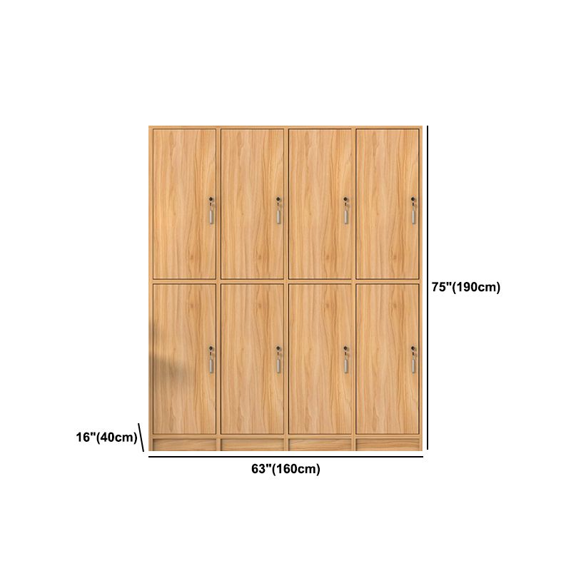 Light Wood Finish Contemporary Storage Cabinet Engineered Wood Indoor Cabinet Clearhalo 'Armoires & Wardrobes' 'armoires_wardrobes' 'Bedroom Furniture' 'furn' 'furn_armoires_wardrobes' 'Furniture' 1200x1200_bf15eaaf-b492-4173-bd77-8144d3140d73