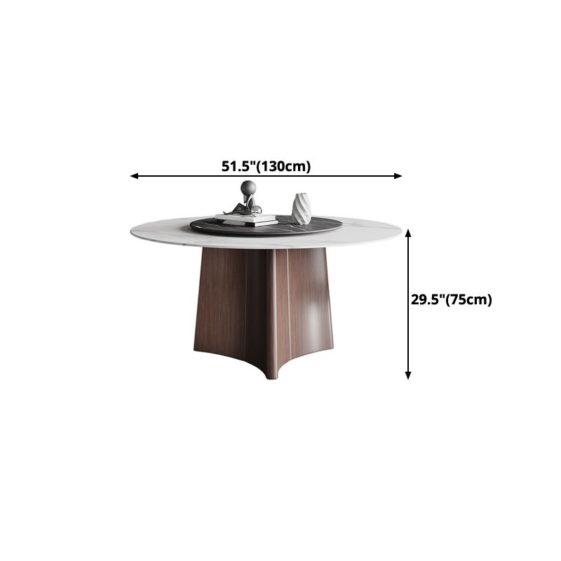 Stone Dining Table Traditional Luxury Round Dining Site Table with Pedestal Base Clearhalo ' dining_table' 'Dining Tables & Seating' 'Dining Tables' 'furn' 'furn_dining_table' 'Furniture' 'furniture_dining_table' 'Kitchen & Dining Furniture' 'kitchen&dining_furn' 'kitchen' 'kitchen_dining_table' 1200x1200_bf17f4e4-54d5-45f4-8abf-8242fbe1360c
