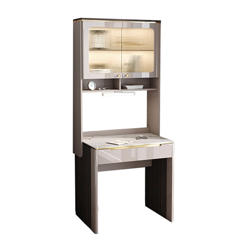 Bureau de bureau de style contemporain Bureau de forme rectangulaire de forme de tâche pour la maison