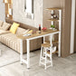 Metal Frame Contemporary Pub Table Matte Finish Manufactured Wood Bar Table Clearhalo 'Bar Furniture' 'Bar Tables' 'bar_tables' 'furn' 'furn_bar_tables' 'Furniture' 'Kitchen & Dining Furniture' 1200x1200_bf1a4118-ec95-40a3-acfd-08b38d55fb5a