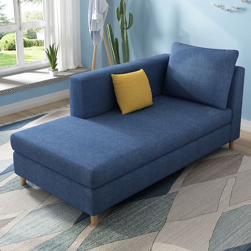 Nordic Recessed Arms Chaise Lounge with Cushioned for Bedroom and Living Room Clearhalo 'Chairs & Seating' 'Chaise Lounge' 'chaise_lounge' 'furn' 'furn_chaise_lounge' 'Furniture' 'Living Room Furniture' 1200x1200_bf1fb419-50da-4860-b07d-f13a9e3c9d28