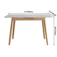 Rectangle Extendable Stone Dining Site Table Traditional Luxury Dinette Table for Home Clearhalo ' dining_table' 'Dining Tables & Seating' 'Dining Tables' 'furn' 'furn_dining_table' 'Furniture' 'furniture_dining_table' 'Kitchen & Dining Furniture' 'kitchen&dining_furn' 'kitchen' 'kitchen_dining_table' 1200x1200_bf22b5c6-1c0a-45da-8859-bd48a01b4f6f