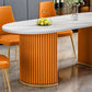 Metal Traditional Luxury Free Form Indoor Table Sintered Stone Table for Kitchen and Dining Room Clearhalo ' dining_table' 'Dining Tables & Seating' 'Dining Tables' 'furn' 'furn_dining_table' 'Furniture' 'furniture_dining_table' 'Kitchen & Dining Furniture' 'kitchen&dining_furn' 'kitchen' 'kitchen_dining_table' 1200x1200_bf239ccd-e9a8-4410-b901-845feae1aa5d