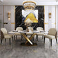 Rectangle Traditional Luxury Dining Table Sintered Stone Table with Gold Pedestal Base Clearhalo ' dining_table' 'Dining Tables & Seating' 'Dining Tables' 'furn' 'furn_dining_table' 'Furniture' 'furniture_dining_table' 'Kitchen & Dining Furniture' 'kitchen&dining_furn' 'kitchen' 'kitchen_dining_table' 1200x1200_bf26933f-ca6b-4fd2-887c-a1066c9ed1fc