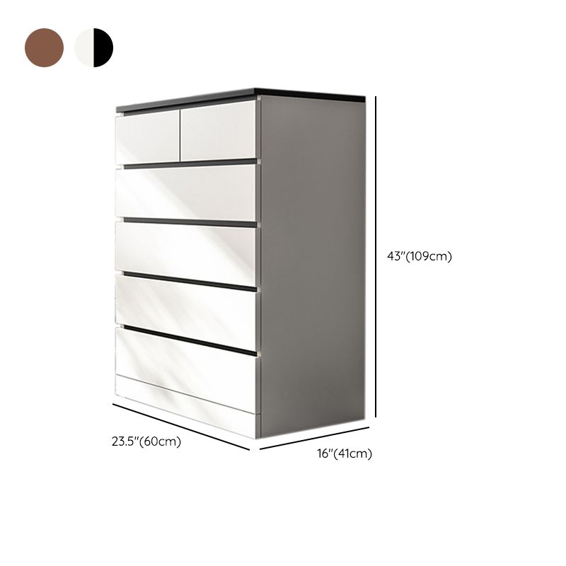 Contemporary Manufactured Wood Accent Chest Rectangle Accent Chest with Drawer Clearhalo 'Cabinets & Chests' 'cabinets_chests' 'furn' 'furn_cabinets_chests' 'Furniture' 'Living Room Furniture' 1200x1200_bf27bcd8-40d0-4503-9234-c59c64546dc0