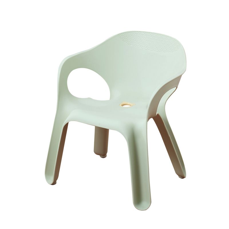 Minimalist Style Stacking Dining Arm Chairs Plastic Solid Back Dining Side Chair for Home Use Clearhalo ' kitchen&dining_furn' 'Dining Chairs' 'Dining Tables & Seating' 'dining_chair' 'furn' 'furn_dining_chair' 'Furniture' 'furniture_dining_chair' 'Kitchen & Dining Furniture' 'kitchen' 1200x1200_bf28de4b-5141-41f2-a837-bc5ef3f45670