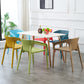 Modern Style Plastic Dining Arm Chair Stacking Dining Chair for Dining Room Clearhalo ' kitchen&dining_furn' 'Dining Chairs' 'Dining Tables & Seating' 'dining_chair' 'furn' 'furn_dining_chair' 'Furniture' 'furniture_dining_chair' 'Kitchen & Dining Furniture' 'kitchen' 1200x1200_bf2b8324-9a14-44e0-8276-a3e140235bdb