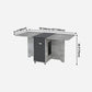 Foldable Artificial Wood Table Modern Rectangle Table with Storage (only table) Clearhalo ' dining_table' 'Dining Tables & Seating' 'Dining Tables' 'furn' 'furn_dining_table' 'Furniture' 'furniture_dining_table' 'Kitchen & Dining Furniture' 'kitchen&dining_furn' 'kitchen' 'kitchen_dining_table' 1200x1200_bf2bc2bb-1618-409e-9c29-3f36d0613eab