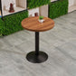 29.53" Tall Contemporary Style Coffee Cocktail Table Metal Pedestal Coffee Table Clearhalo 'Coffee & Accent Tables' 'Coffee Tables' 'coffee_tables' 'furn' 'furn_coffee_tables' 'Furniture' 'Living Room Furniture' 1200x1200_bf2bc447-45ff-4672-8b89-a2d85931f70f