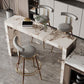 Glam Rectangle Bistro Bar Table Sintered Stone Bar Table for Home Clearhalo 'Bar Furniture' 'Bar Tables' 'bar_tables' 'furn' 'furn_bar_tables' 'Furniture' 'Kitchen & Dining Furniture' 1200x1200_bf2f245f-7e45-498a-8402-4b472d756eb2