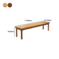 Modern Rectangle Bench with Legs Solid Color Bench for Kitchen Clearhalo 'Benches' 'Chairs & Seating' 'furn' 'furn_benches' 'Furniture' 'Living Room Furniture' 1200x1200_bf322b83-c169-43d1-b54a-fa971375e5b5