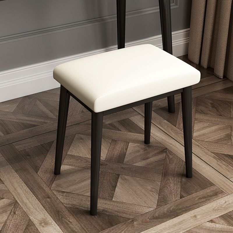 Witte houten top make-up ijdelheid met lade voor slaapkamer 29.53 "