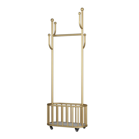 Wunderschöne Schichtkleiderladerhaken Korb Aufbewahrung Metallbedeckung mit Rizinus