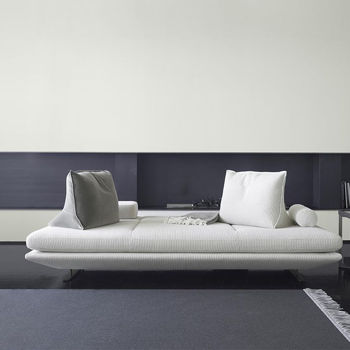Contemporary Upholstered Solid Color Chaise Chair with Metal Legs Clearhalo 'Chairs & Seating' 'Chaise Lounge' 'chaise_lounge' 'furn' 'furn_chaise_lounge' 'Furniture' 'Living Room Furniture' 1200x1200_bf356fc3-b853-4cda-9470-270f225234ae