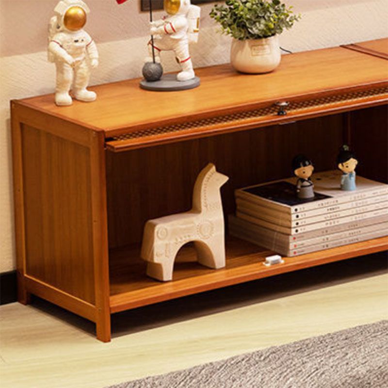 Enclosed Storage TV Console Scandinavian TV Media Console for Living Room Clearhalo 'furn' 'furn_tv_stands_entertainment_centers' 'Furniture' 'Living Room Furniture' 'TV Stands & Entertainment Centers' 'TV Stands & Media Storage Furniture' 'tv_stands_entertainment_centers' 1200x1200_bf36c4d2-598c-413d-ad37-bcfacf329a87