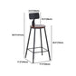 1/4/7 Pieces Modern Rectangular Bar Table Set Wooden Counter Table with High Stools Clearhalo 'Bar Furniture' 'furn' 'furn_home_bar_bar_sets' 'Furniture' 'Home Bars & Bar Sets' 'home_bar_bar_sets' 'Kitchen & Dining Furniture' 1200x1200_bf3763c6-e9c5-4dca-ad0c-ddc423caa9a0
