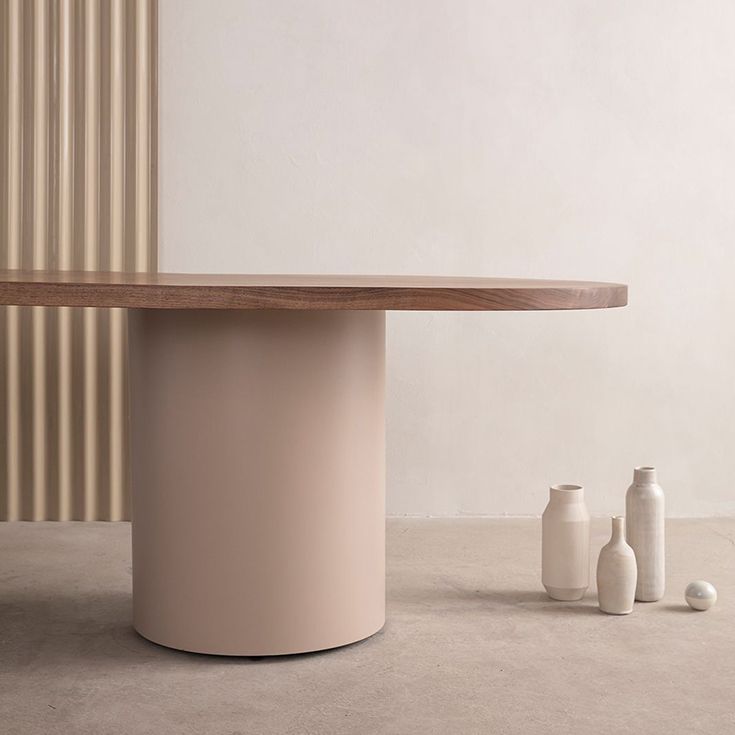 Oval Solid Wood Dining Table Modern Table with Wooden Double Pedestal for Restaurant Clearhalo ' dining_table' 'Dining Tables & Seating' 'Dining Tables' 'furn' 'furn_dining_table' 'Furniture' 'furniture_dining_table' 'Kitchen & Dining Furniture' 'kitchen&dining_furn' 'kitchen' 'kitchen_dining_table' 1200x1200_bf3fb129-662f-44cc-8cdc-b36fbd369933
