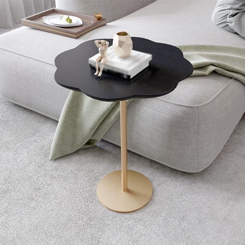 24,4 "tavolo laterale del piedistallo mentale alto nero/bianco/grigio tavolo di fascia alta a forma naturale naturale