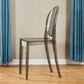 Modern Plastic Side Chair Matte Finish Open Back Dining Chair Clearhalo ' kitchen&dining_furn' 'Dining Chairs' 'Dining Tables & Seating' 'dining_chair' 'furn' 'furn_dining_chair' 'Furniture' 'furniture_dining_chair' 'Kitchen & Dining Furniture' 'kitchen' 1200x1200_bf435784-be4b-4a51-9938-84a6f0adda2a